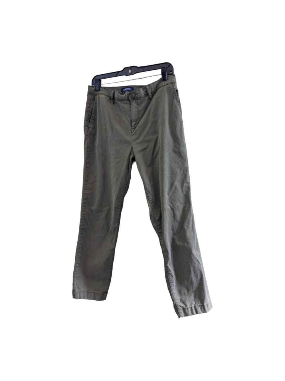 Lucky Brand 121 Slim Gray/Brown Chinos Size 38 X 32.5 CoolMax